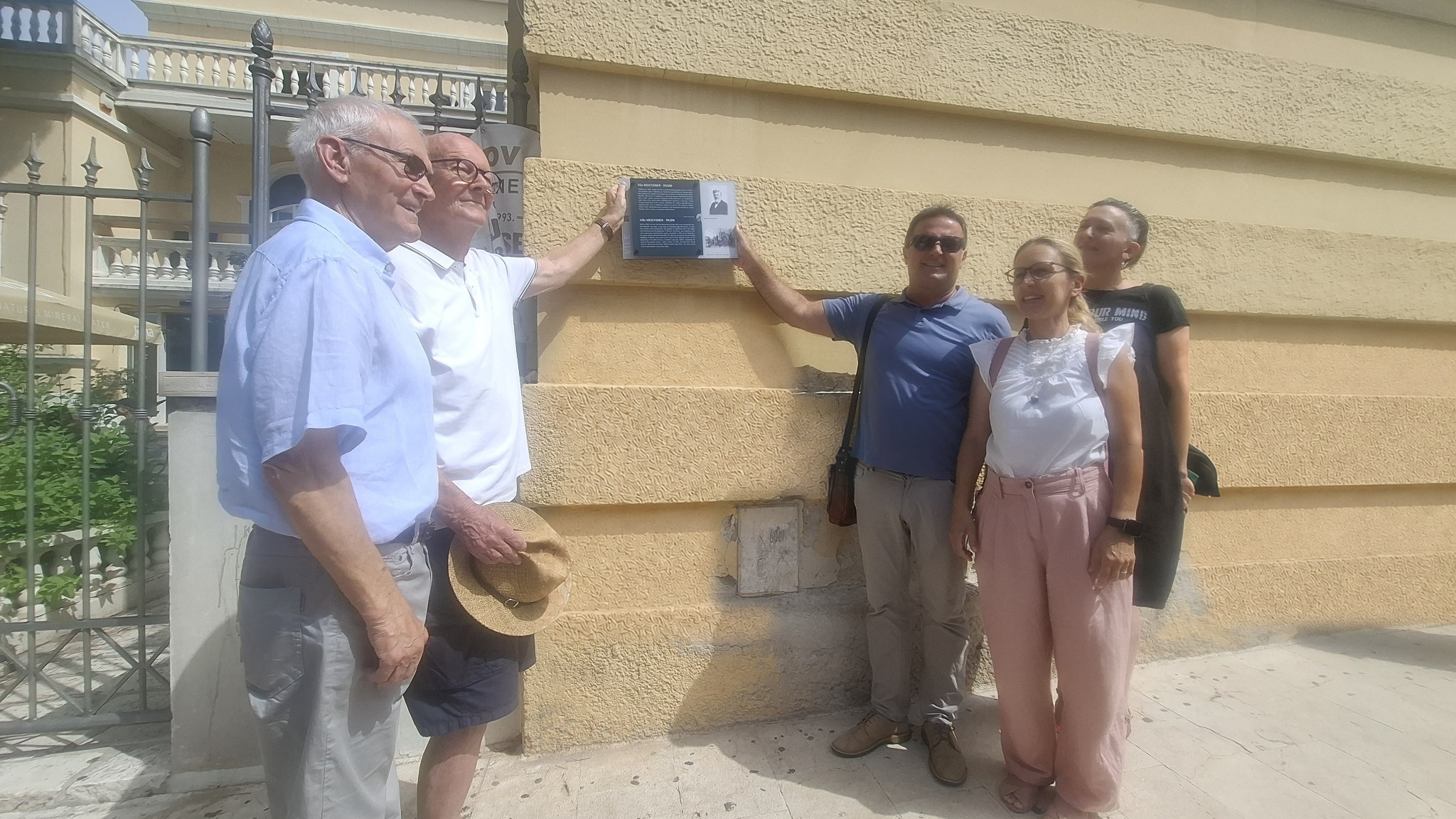 Inicijativa UTV „Mihovil“ postala stvarnost zahvaljujući TZ grada Šibenika: Vila Meichsner-Pasini dobila info-ploču